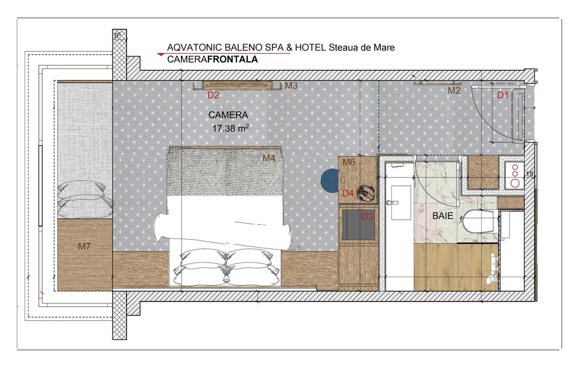 Aqvatonic Hotel - Steaua De Mare エフォリエ・ノルド 部屋 写真